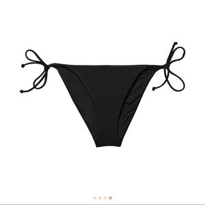 Victoria’s Secret black cheeky bikini bottoms
